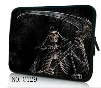 

Skull 7 10 11.6 13.3 14.4 15.6 17.3 inch Totoro Laptop Bag tablet sleeve Case For Macbook Air/Pro/Retina Computer cover