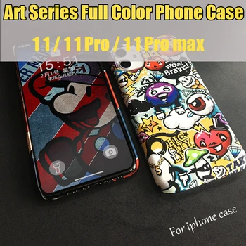 

Art full color mobile phone case for iphone 11 pro max mobile phone case ultra-thin anti-fall for iphone 11 11 pro phone case