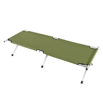 

Spot Portable Folding Bed Aluminum Tube Oxford Space-saving for Camping Outdoor Best Price
