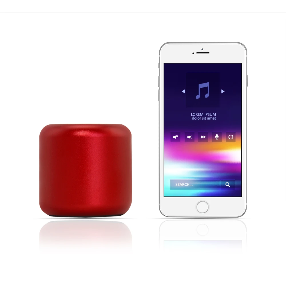 CHYI стерео Bluetooth металлические динамики портативный открытый мини беспроводной 3d портативный мини динамик звуковая система BT громкоговоритель для смартфона