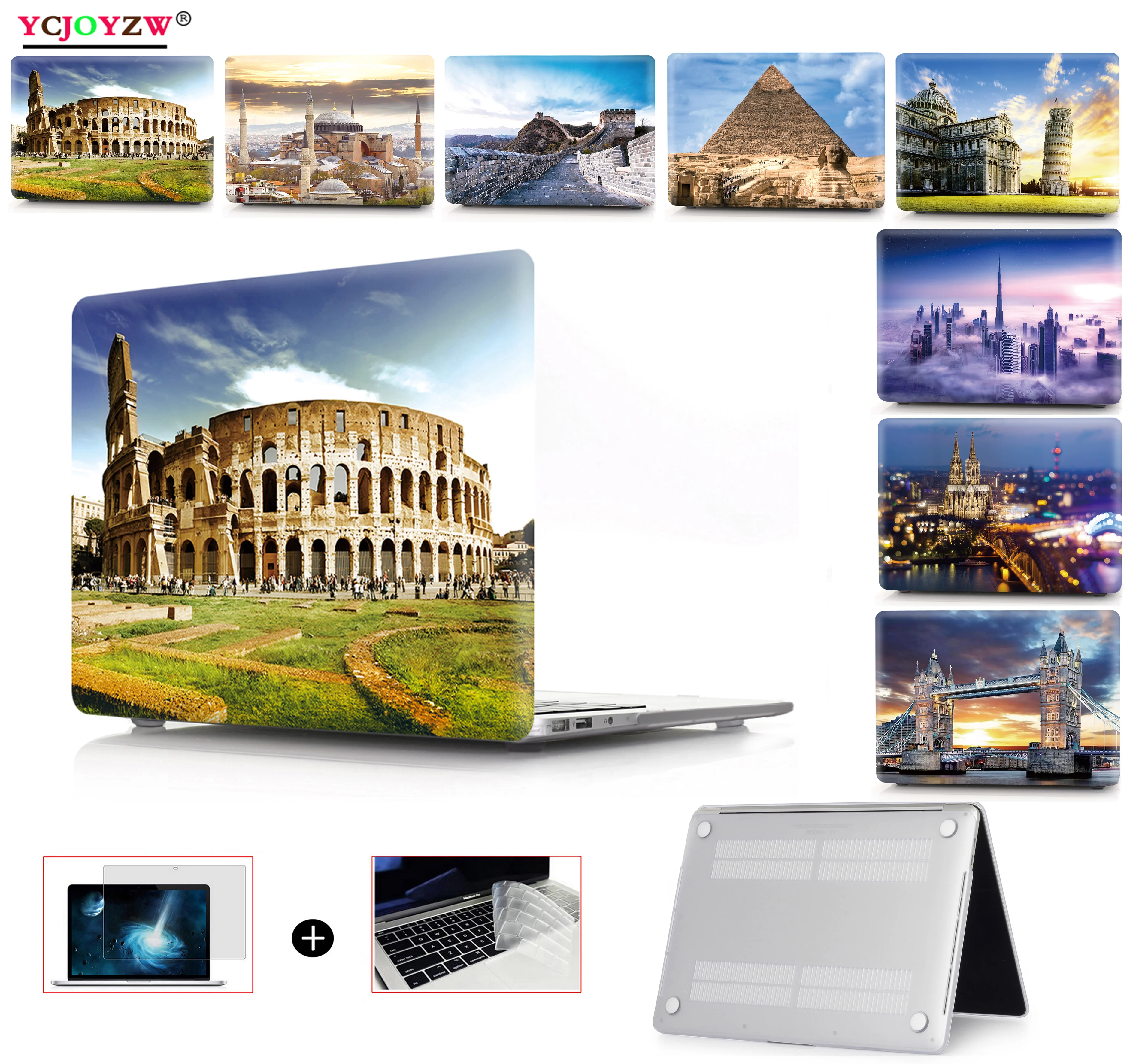 Корпус чехол для MacBook Air 11 13 дюймов A1466 A1932 Pro 12 13 15 retina A1502 A1706 A1708 A1989 A2159