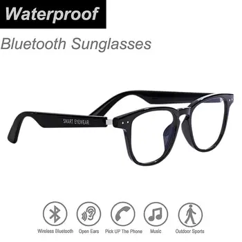 

New High Quality Smart Glasses Wireless Bluetooth5.0 Hands-Free Calling Music Audio Open Ear Sunglasses Bone Conduction Headset