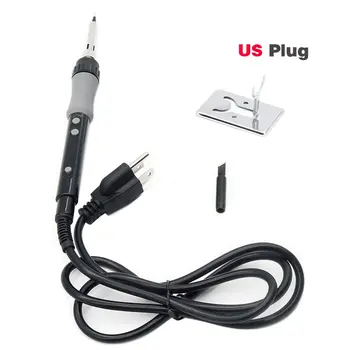 

Electric Soldering Iron Kit 110W Adjustable 100-500℃ Constant Temperature Digital Display Soldering Iron Carving Tools