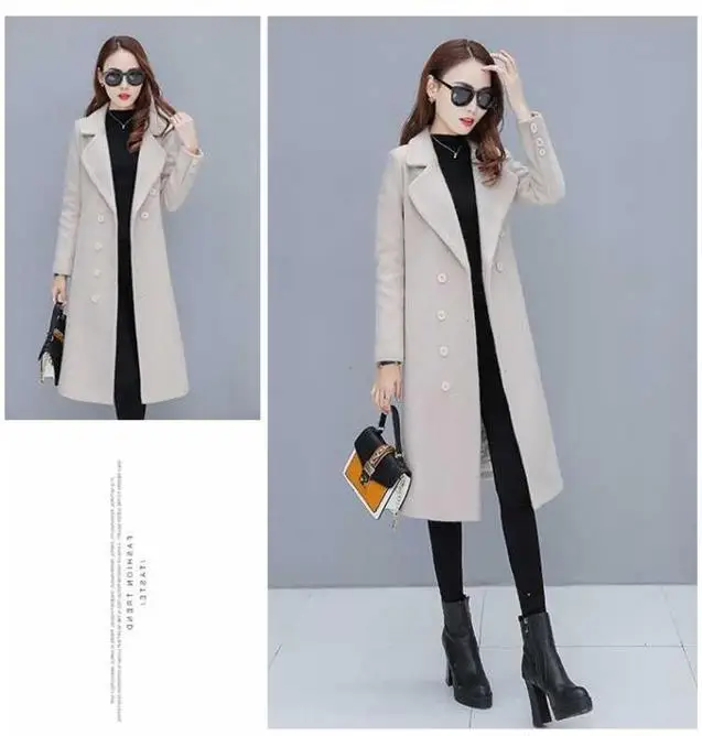 Зимнее пальто женское манто Femme Abrigo Mujer шерстяное пальто Casaco Feminino размера плюс Damskie Bayan mon Manteau Femme Hiver