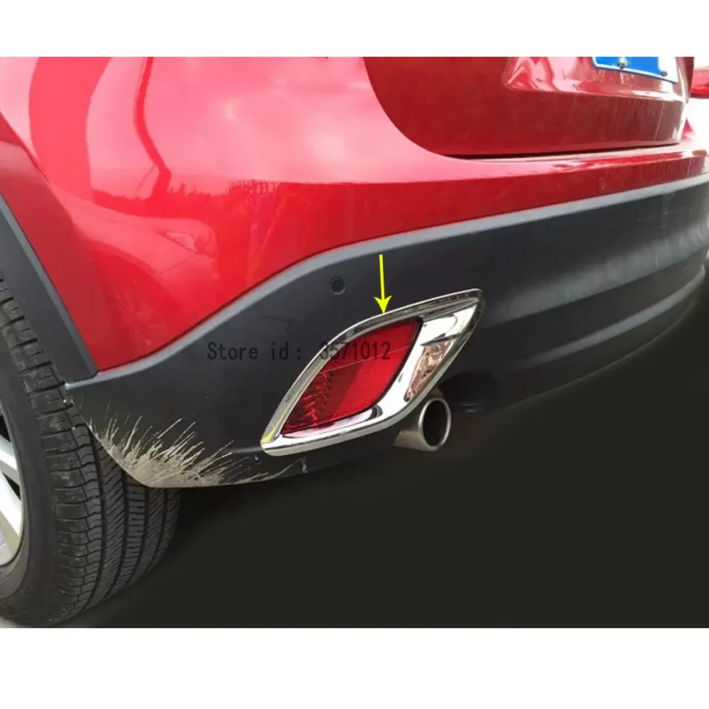

Car ABS Chrome Decoration Sticks Rear View Rearview Side Glass Mirror Cover Trim Frame For Mazda CX-5 CX5 2013 2014 2015 2016
