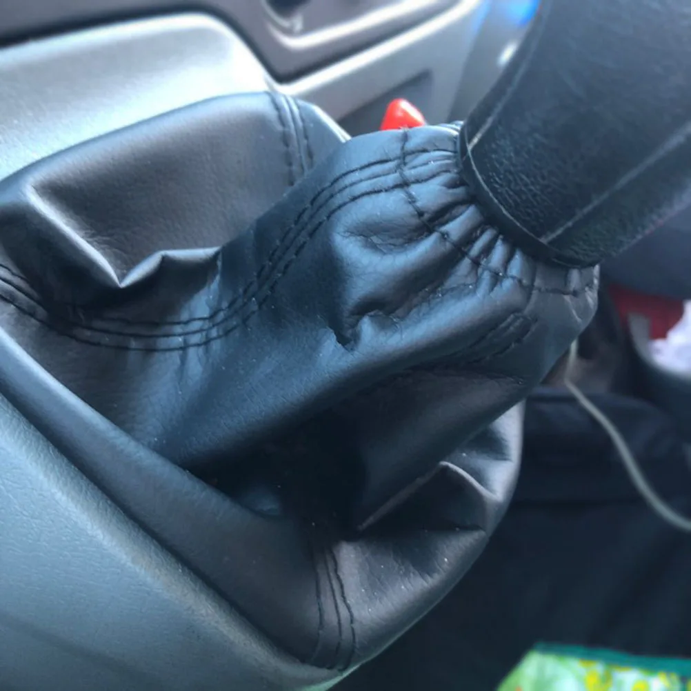 Car Gear Shift Knob Shifter Gaiter Boot Cover Case For Ford Transit Van MK7 2006-2014 car interior accessories,gear head cover