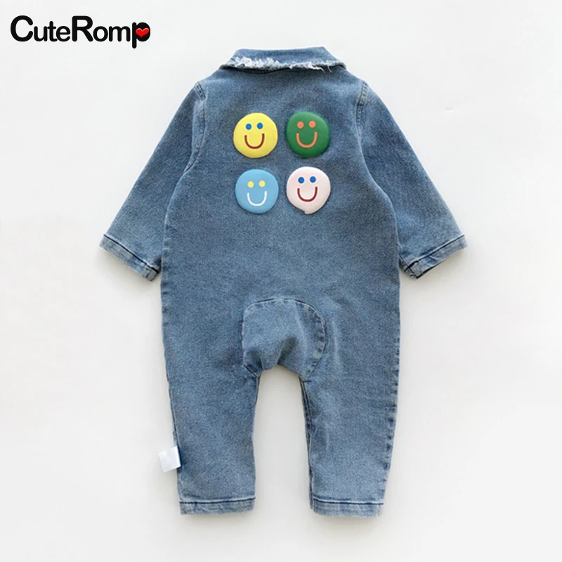 3 вида стилей мягкий джинсовый Детский комбинезон с граффити Одежда для