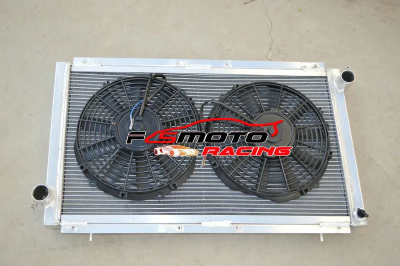 

Racing Aluminum radiator+2 pcs fans for SUBARU IMPREZA WRX GC8 STI 2.0L 1992-2000 Manual