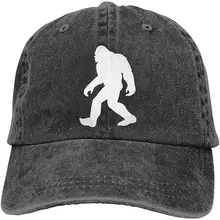 Bigfoot Sasquatch-1 Бейсболка унисекс с эффектом потертости Jeanet, Кепка от солнца, регулируемая задняя крышка, Кепка водителя грузовика