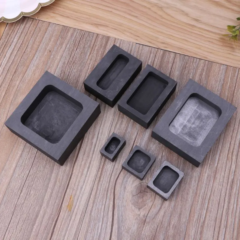 Пресс форма для слитки графита высокой степени очистки тигель плавки золота