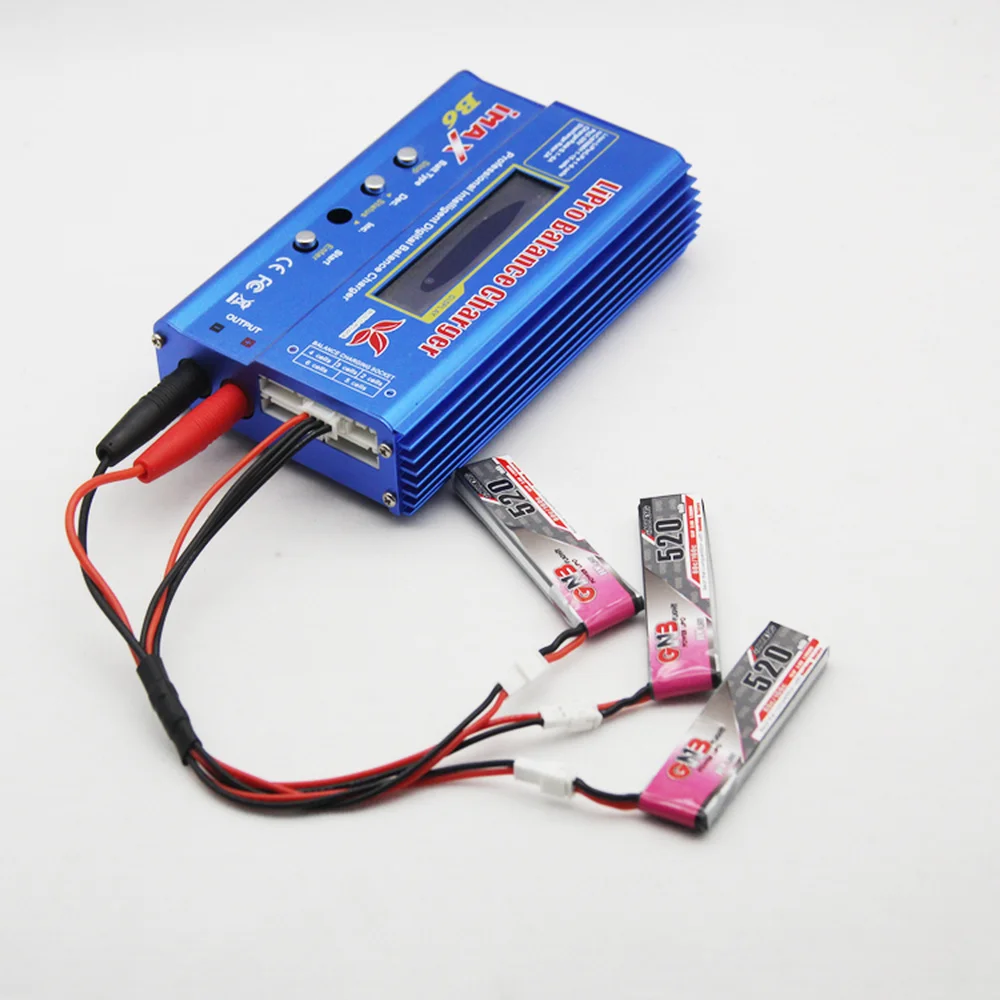 

1S Lipo Battery PH2.0 PH1.5 51005 Power Charging Cable Wire 4mm Plug for Gaoneng BetaFPV RC FPV Drone IMAX B6 B6AC Charger