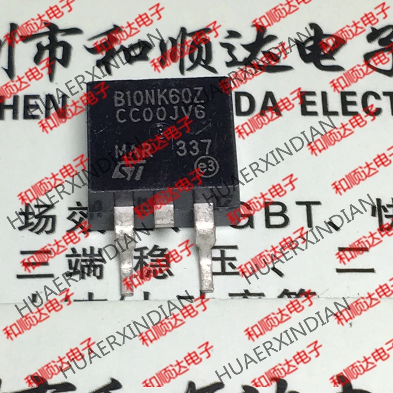 10 шт./лот B10NK60Z STB10NK60Z-263 600V 10A на