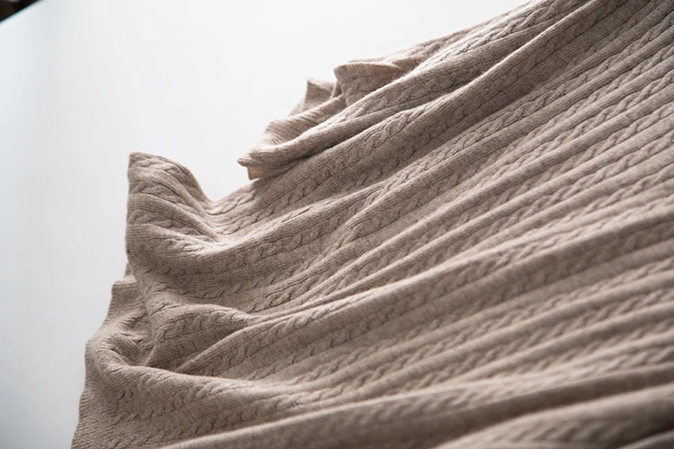 Shuchan Повседневный Свободный пуловер с вырезом в виде буквы V с крест-накрест 80% кролик+ 20% шерстяной свитер женский 3/4 рукав мода осень