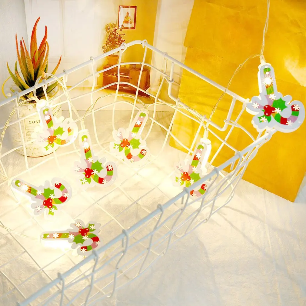 

Wrought Iron Stick Hollow Metal Double-sided Cane Battery Box Holiday Decoration String Christmas Lights Sale