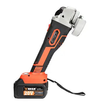 

30000mAh Wireless Manual Angle Grinder Cordless Brushless Electric Grinding Li-ion Battery Cutting Machine 110V-220V