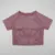 Solid Color Vital Бесшовная Рубашка Для Йоги Женщины Фитнес С Коротким Рукавом Растениеводство Топ Тренировки Топы Спортивная одежда Спортивная одежда Бег футболки