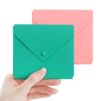 

2 Pcs Mask Case Silicone Portable Dustproof Mask Organizer Mask Case Protective Mask Container Moisture-Proof Mask Organizer