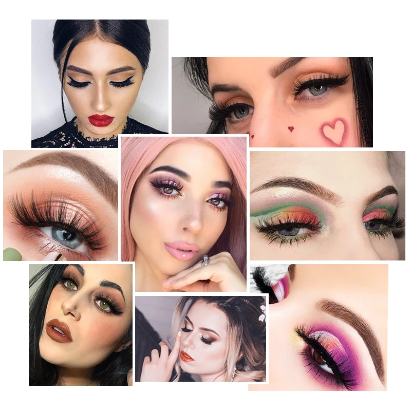 5 Pairs Eyelashes Natural Mink Eyelashes Fluffy 3d Mink Lashes Thick False Lashes Makeup Fake cilios