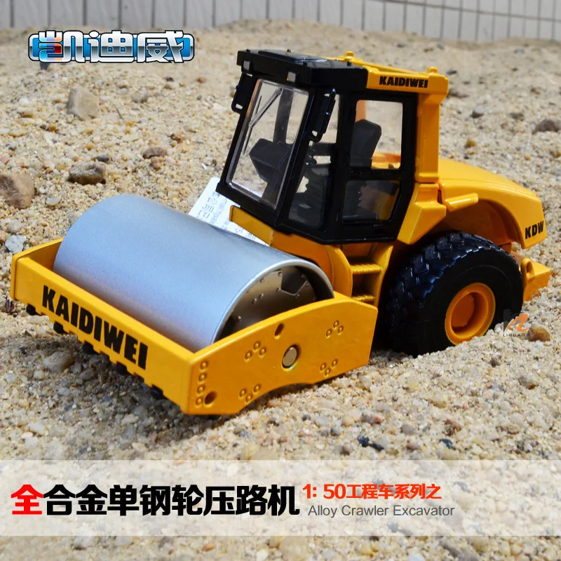 

Cadeve Produced 1: 50 Fully Alloy Engineering Order Steel Wheel Roller Toy Car Model