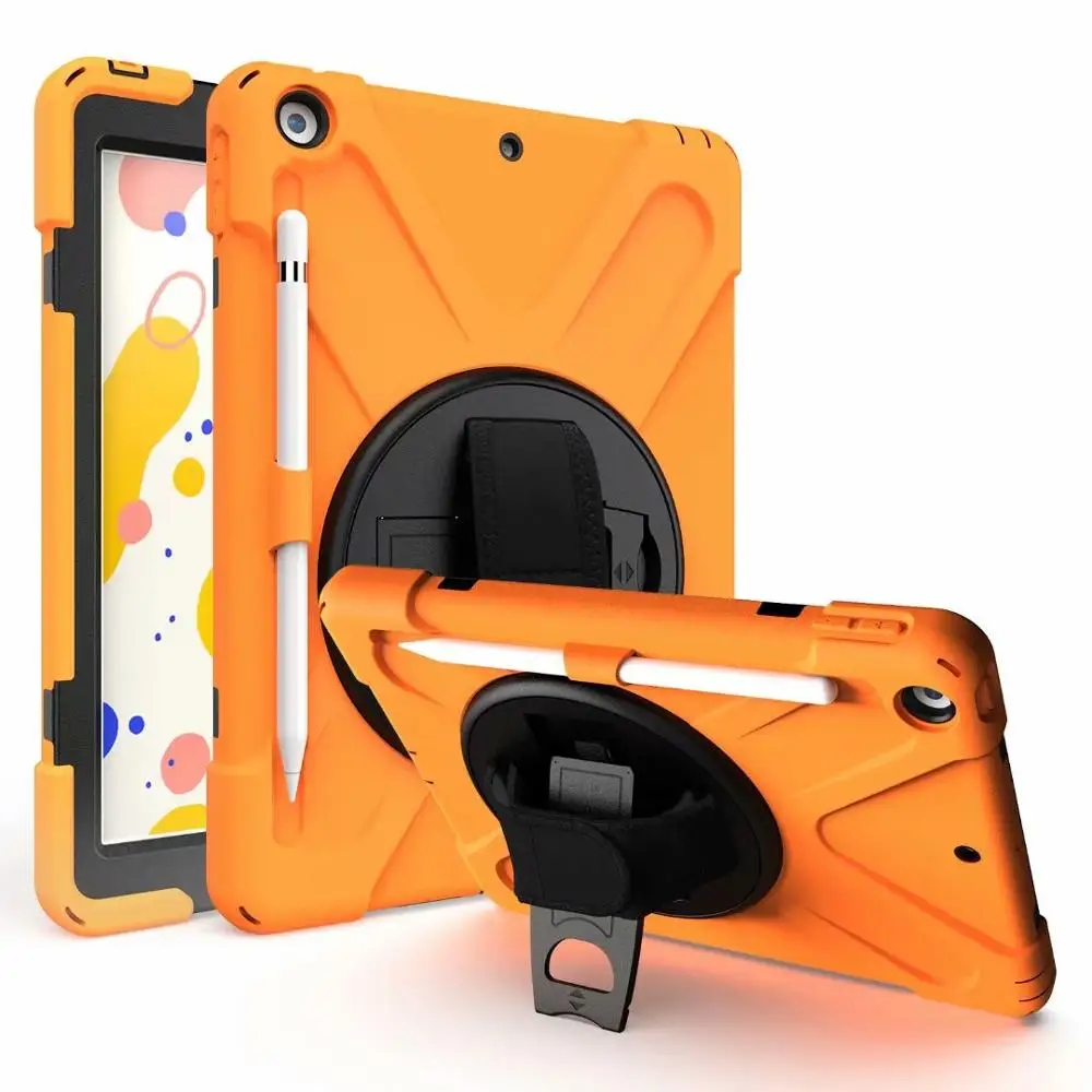 

For IPad 10.2 Case 2020 IPad 8th Generation Case 2019 IPad 7th Gen Case Shockproof Rotatable Kickstand Protective Cover