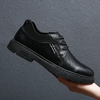 

masculino male uomo mens masculinos sapato shos office loafers chinese black shoe zapatillas para genuino mens couro scarpe men