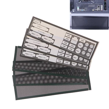 

3Pcs High Quality PVC Dust Filter Universal DIY Shield Back Plate Mosquito Proof Filter For Computer Chassis I/O Easy to Cut