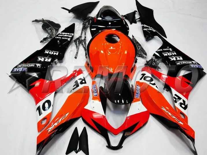 Топ впрыска ABS мотоцикл полный комплект обтекателя подходит для Honda CBR600RR 07 08 F5 2007 2008 Обтекатели на заказ repsol