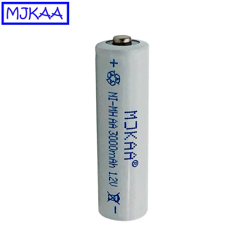 MJKAA 8 шт. AA 1 2 V Ni MH 3000mAh аккумулятор 2A аккумуляторные батареи для дистанционного