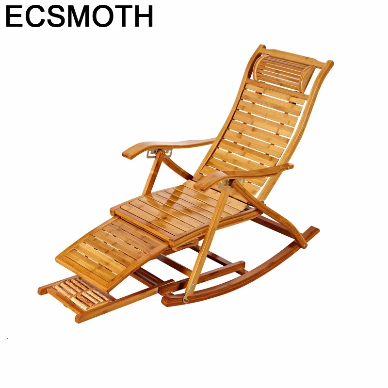 Кресло качалка Salotto Abatible Sillon откидное кресло Cama складываемые бамбуковые Sillones imperno