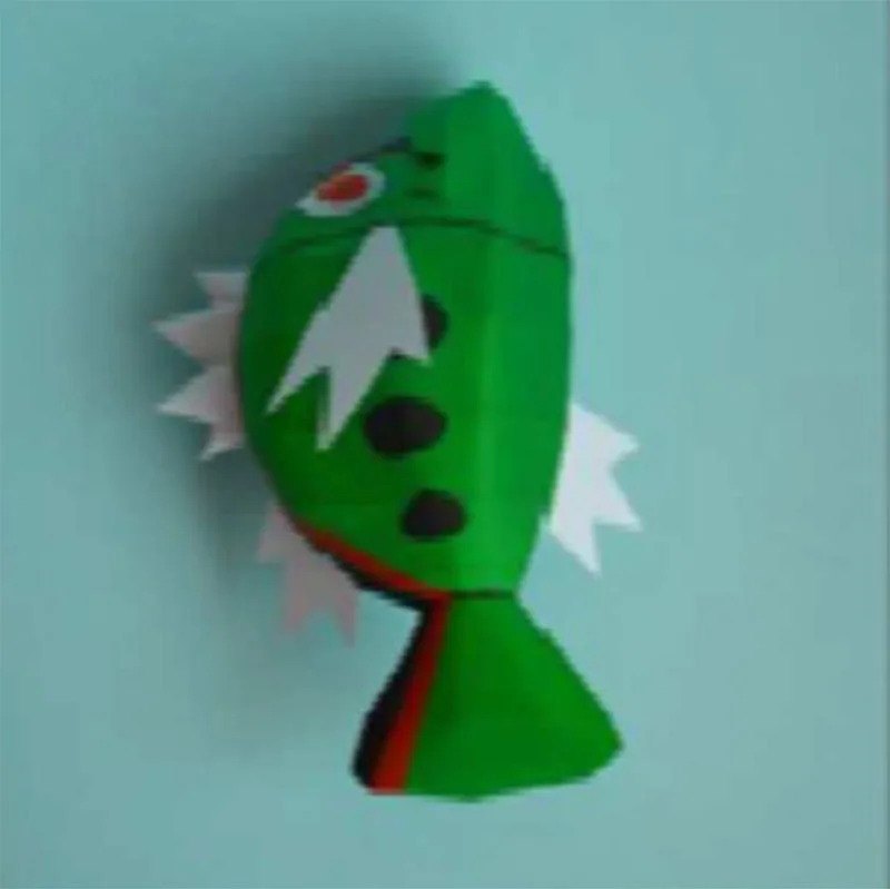

Warriors Bass DIY Magic Baby Pet Elf Anime Paper Model Handmade Paper Folding
