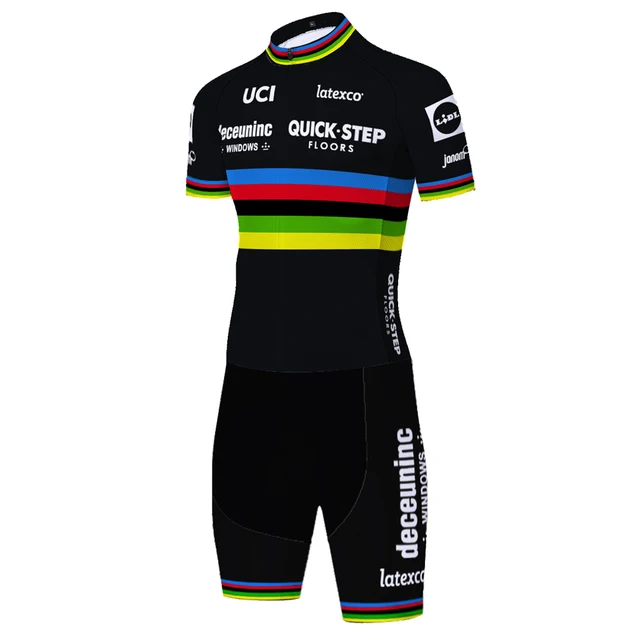 2022 Team quick step cycling skinsuit Cycling Clothing triathlon Bodysuit roupa ciclismo Bike Clothing completo ciclismo estivo Cycling set 3