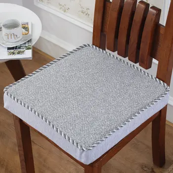 

Solid Thicken Poam Chair Cushion Throw Pillow 5 Sizes Square Seat Cushion Sofa Mat Quality Chair Cushions For Dining Chair 1pcs
