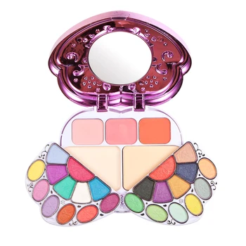 

Professional 29 Colors Cheek Blusher Eyeshadow Facial Concealer Contour Powder Palette for Beginner Makeup