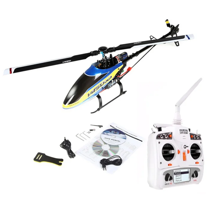 

2.4G 6CH Brushless RC Helicopter 6-axis Gyro / Flybarless Structure