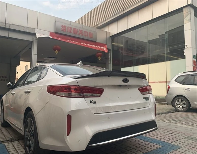 Для Kia K5/спойлер Optima-2018carbon fiber/FRP primer заднее крыло r-тип спойлер, аксессуары