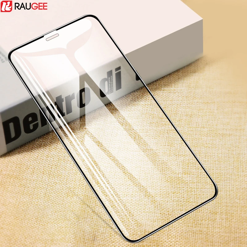 

2pcs Tempered Glass for iphone 11 Pro Max Full Cover Edge Glue Screen Protector Film on for iphone 11 Pro Glass Protector Film