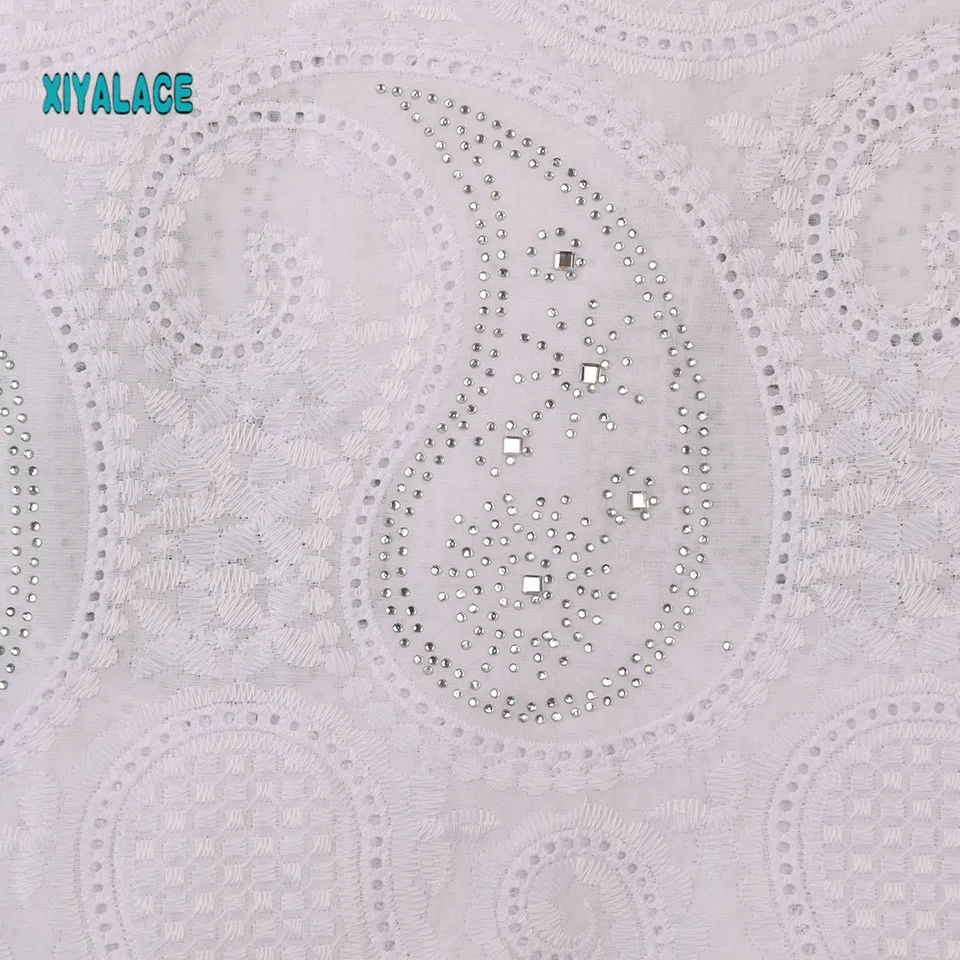 Африканская кружевная ткань высокое качество Самые популярные камни стиль вышивка кружева для свадьбы свадебное платье с кружевом YA2955B-3
