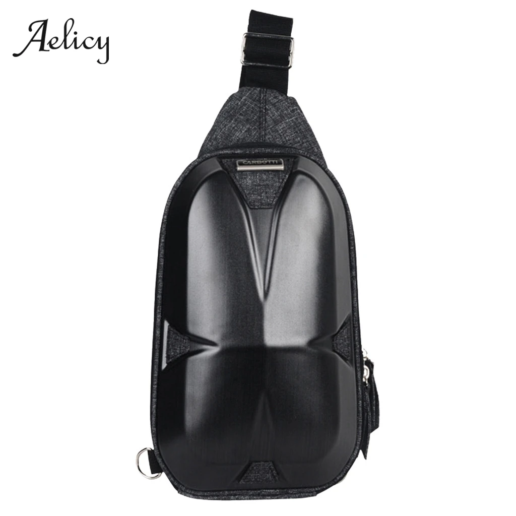 

Aelicy Multifunction Crossbody Bags Men Large Capacity Chest Pack Short Trip Messengers Chest Bag Waterproof Shoulder Bag Male