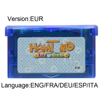 

Hamtaroo RainbowRescue 32 Bit Video Game Cartridge Console Card EUR Version Multi language