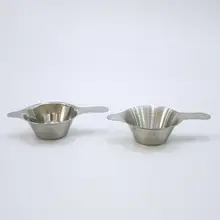 Бытовой ситечко для чая из нержавеющей стали с тонкой сеткой многоразовый фильтр для кофе и коктейля