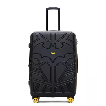 

20/24 inches Cartoon superhero Batman Rolling Luggage Spinner brand High quality Travel Suitcase