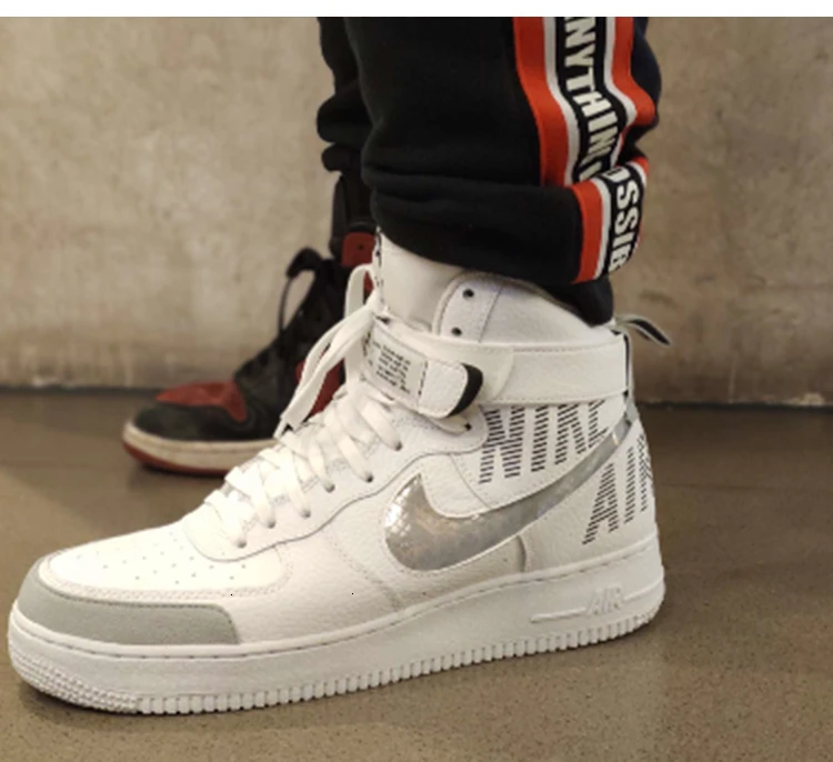 NIKE AIR FORCE 1 HIGH '07 LV8 2 AF1 мужская Баскетбольная Обувь Новое поступление спортивные удобные кроссовки устойчивые к истиранию# CQ0449