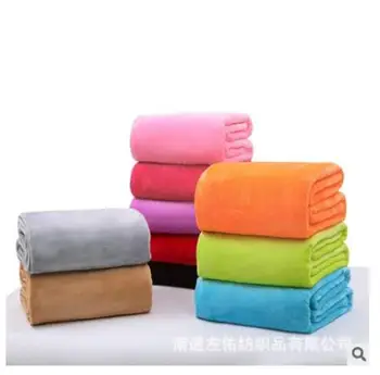 

Blanket Fashion Solid Soft Throw Kids Warm Coral Blankets Flannel Fashion Solid Soft Throw Kids Blanket