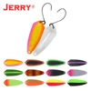 Jerry Aquila micro fishing spoons lake UV color area trout chub perch metal lures bait spinner glitter pesca ► Photo 2/6