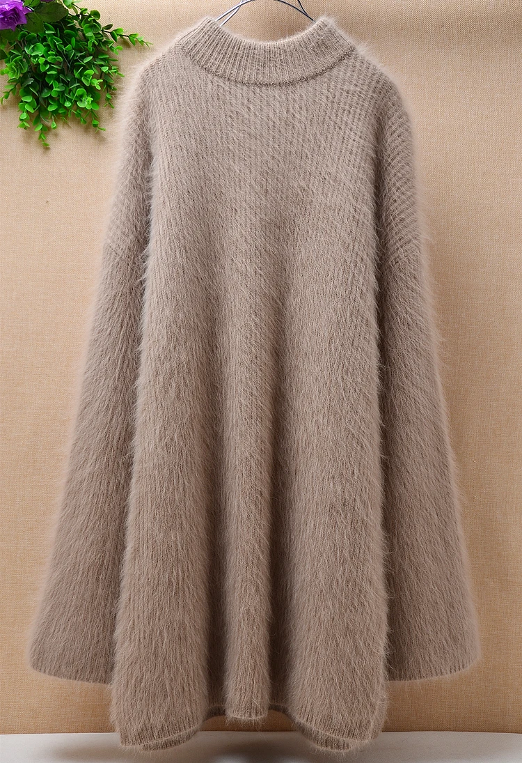 Robe Pull à Manches Longues En Tricot Épais Pour Femme - Longueur Maxi - Polyester Doux - Neuf Avec Étiquettes