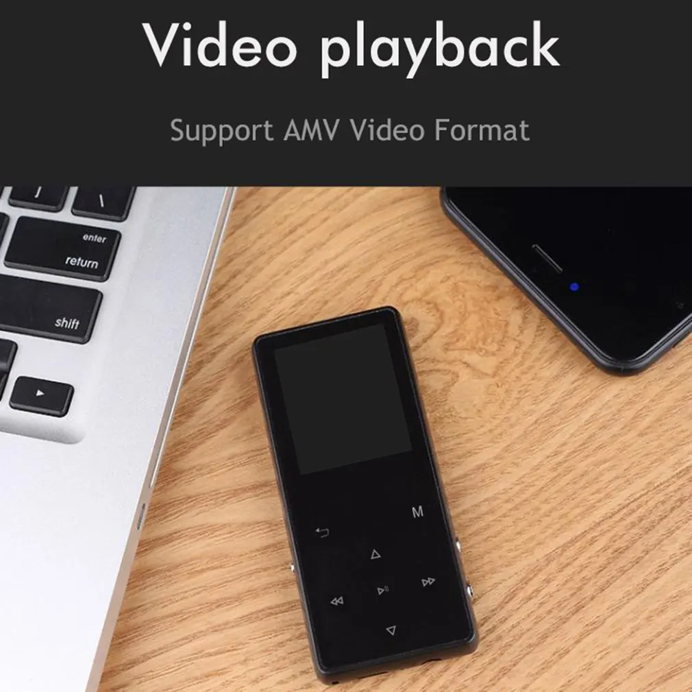 Спортивный MP3-плеер портативный аудио 8 ГБ с внешней MP3 студенческой картой Mp4 музыкальный плеер с сенсорным экраном Mp3 спортивный MP3-плеер