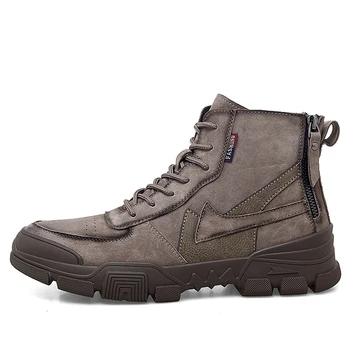 

Winter's latest blast of outdoor Retro work-wear Martin Boots Leisure high-top boots