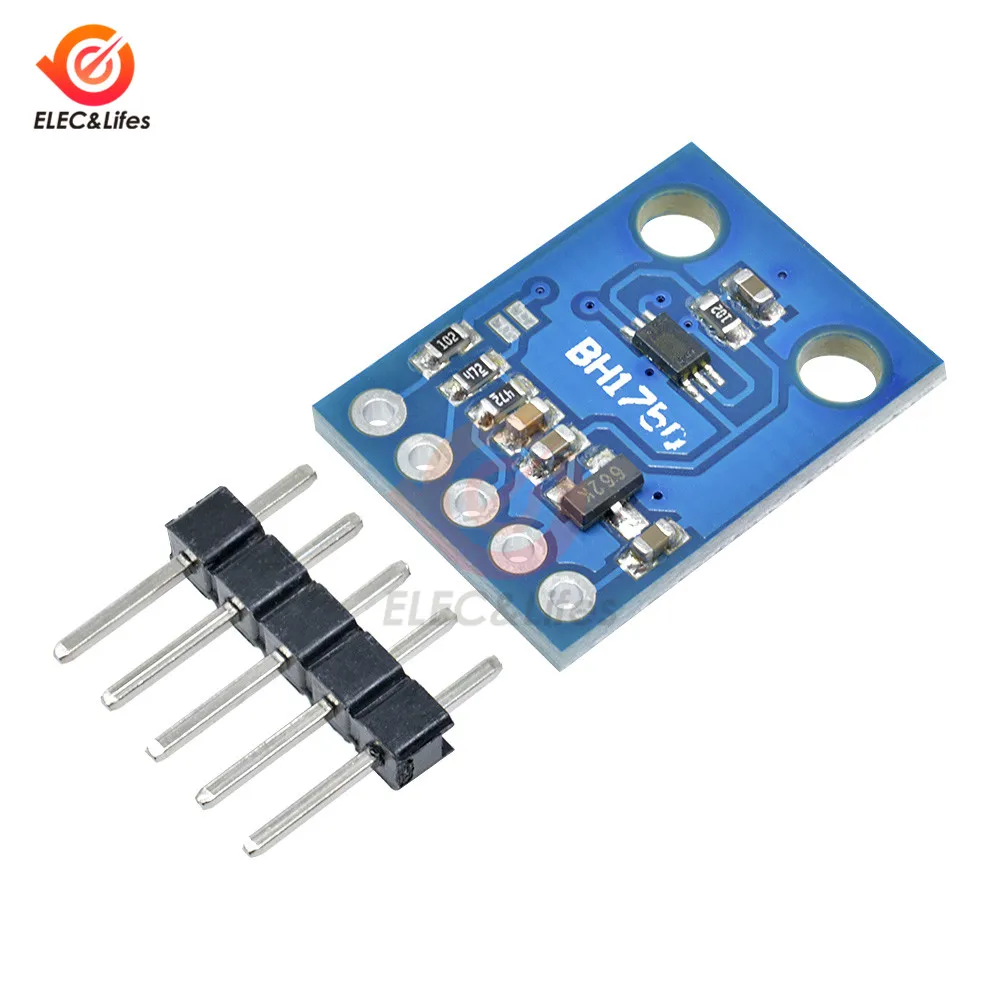 Светодиодный светильник BH1750 BH1750FVI I2C встроенный 16 битный модуль датчика