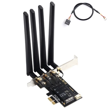 

Dual Band 802.11Ac Native AirPort Bcm4360 WiFi + Bluetooth BT 4.0 BCM94360CD Wireless Mac OS + PC/Hackintosh Adapter