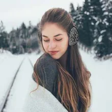 Меховые ухогрейки зимние ветрозащитные ушные теплые зимняя шапка-ушанка имитация Унисекс Складные теплые наушники#20 Orejeras calientes